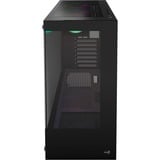 Aerocool Pivot Midi Tower Negro, Cajas de torre negro, Midi Tower, PC, Negro, ATX, micro ATX, Mini-ITX, SPCC, Acero, Juego