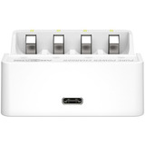 Ansmann Cargador de litio Pure Power Set 4× pilas recargables Micro AAA y módulo de carga blanco/Multi color