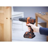 BLACK+DECKER BCKSB04-QW, Martillo atornillador naranja/Negro