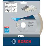 Bosch 2 608 602 636 200mm 1pieza(s) hoja de sierra circular Azulejo de cerámica, 20 cm, 2,54 cm, 2,2 mm, 1 pieza(s)