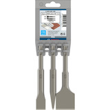 Bosch 2 608 690 180 accesorio para martillo perforador Accesorio de cincel pala para martillo perforador, Juego de cinceles  Accesorio de cincel pala para martillo perforador, Bosch, Plata, Metal, 140 mm