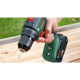 Bosch UniversalDrill 18V-60 1900 RPM Sin llave 1,3 kg Negro, Verde, Taladro/destornillador verde/Negro, Taladro de pistola, Sin llave, Sin escobillas, Negro, Verde, 1,3 cm, 1900 RPM