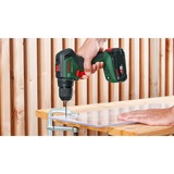 Bosch UniversalDrill 18V-60 1900 RPM Sin llave 1,3 kg Negro, Verde, Taladro/destornillador verde/Negro, Taladro de pistola, Sin llave, Sin escobillas, Negro, Verde, 1,3 cm, 1900 RPM