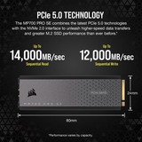 Corsair MP700 PRO SE con refrigerador de aire 4 TB, Unidad de estado sólido 