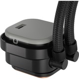 Corsair iCUE LINK TITAN 240 RX RGB, Refrigeración por agua negro