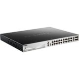 D-Link DGS-3130-30PS/E switch Gestionado L3 Gigabit Ethernet (10/100/1000) Energía sobre Ethernet (PoE) Gris, Interruptor/Conmutador Gestionado, L3, Gigabit Ethernet (10/100/1000), Energía sobre Ethernet (PoE), Montaje en rack