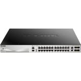 D-Link DGS-3130-30PS/E switch Gestionado L3 Gigabit Ethernet (10/100/1000) Energía sobre Ethernet (PoE) Gris, Interruptor/Conmutador Gestionado, L3, Gigabit Ethernet (10/100/1000), Energía sobre Ethernet (PoE), Montaje en rack