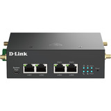 D-Link DWM-314-GP/B módem 2x RJ45, 2x RJ45 PoE, Externo, IEEE 802.3at, Negro, 48 - 57 V, -30 - 70 °C