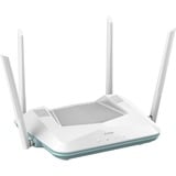 D-Link R32 router inalámbrico Gigabit Ethernet Doble banda (2,4 GHz / 5 GHz) Blanco Wi-Fi 6 (802.11ax), Doble banda (2,4 GHz / 5 GHz), Ethernet, Blanco, Enrutador de escritorio/poste