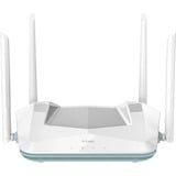D-Link R32 router inalámbrico Gigabit Ethernet Doble banda (2,4 GHz / 5 GHz) Blanco Wi-Fi 6 (802.11ax), Doble banda (2,4 GHz / 5 GHz), Ethernet, Blanco, Enrutador de escritorio/poste