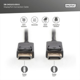 Digitus Cable de conexión DisplayPort, Full HD 1080p negro