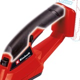 EINHELL Expert GE-CG 18 Li Solo - Tijera de césped inalámbrica (10 cm, 20 cm), color rojo, Podadora rojo/Negro, 20 cm), color rojo
