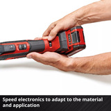 EINHELL Herramienta multifunción profesional a batería TP-MG 18 Li BL-Solo, 18 voltios rojo/Negro