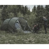 Easy Camp Tienda túnel familiar Hidra 4, Tienda de campaña verde oliva