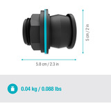 GARDENA 9095-20, Conector negro