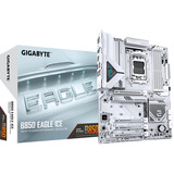 GIGABYTE B850 EAGLE ICE, Placa base blanco/Plateado