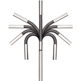 Hazet Juego de videoendoscopio HD con sonda giratoria 360° Ø 3,9 mm, 4 piezas, Cámaras de inspección negro/Azul