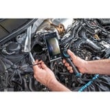 Hazet Juego de videoendoscopio HD con sonda giratoria 360° Ø 3,9 mm, 4 piezas, Cámaras de inspección negro/Azul