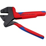 KNIPEX Alicates de sistema de crimpar, Crimpadora rojo/Azul