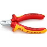 KNIPEX Cortaalambres aislado VDE 70 06 125, Alicates de corte rojo/Amarillo
