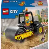 LEGO City 60401 Apisonadora de Juguete, Maqueta de Camión y Minifigura, Juegos de construcción Maqueta de Camión y Minifigura, Juego de construcción, 5 año(s), Plástico, 78 pieza(s), 171 g