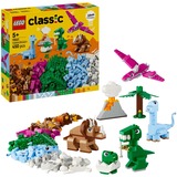 LEGO Classic Dinosaurios Creativos, Juegos de construcción Juego de construcción, 5 año(s), Plástico, 450 pieza(s), 590 g