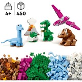 LEGO Classic Dinosaurios Creativos, Juegos de construcción Juego de construcción, 5 año(s), Plástico, 450 pieza(s), 590 g