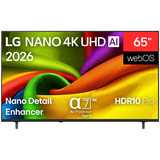 LG 65NU800B6LA.AEEQ, Televisor LED negro