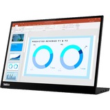 Lenovo ThinkVision M14d pantalla para PC 35,6 cm (14") 2240 x 1400 Pixeles 2.2K LED Negro, Monitor LED negro, 35,6 cm (14"), 2240 x 1400 Pixeles, 2.2K, LED, 8 ms, Negro