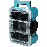 Makita Organizador compacto, Caja de herramientas azul/Transparente
