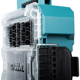 Makita Organizador compacto, Caja de herramientas azul/Transparente