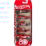 Mattel JGK08 vehículo de juguete Juego de vehículos, 3 año(s), Metal, Rojo, Blanco