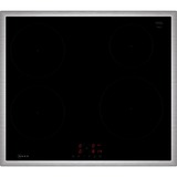 Neff BX46PIB0 sets de electrodoméstico de cocina Con placa de inducción Horno eléctrico, Juego para horno negro/Acero fino, Con placa de inducción, 4 zona(s), Vidrio y cerámica, Negro, Tocar, 58,3 cm