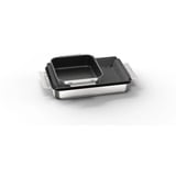 Neff Z9403FF0 kit de cacerolas 5 pieza(s), Juego de sartenes acero fino/Negro, Batería de cocina, Plata, Plata, Vidrio, 220 °C, 4,2 kg