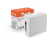 Peach PS500-15 triturador de papel Corte cruzado 74 dB 21 cm Negro, Destructora de documentos negro/Plateado, Corte cruzado, 21 cm, 4 x 40 mm, 11 L, 60 hojas, 74 dB