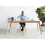 Peach PS500-15 triturador de papel Corte cruzado 74 dB 21 cm Negro, Destructora de documentos negro/Plateado, Corte cruzado, 21 cm, 4 x 40 mm, 11 L, 60 hojas, 74 dB