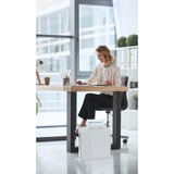 Peach PS500-15 triturador de papel Corte cruzado 74 dB 21 cm Negro, Destructora de documentos negro/Plateado, Corte cruzado, 21 cm, 4 x 40 mm, 11 L, 60 hojas, 74 dB