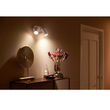 Philips Hue White & Color Ambiance Fugato foco doble, Luz de LED blanco