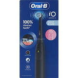 Procter & Gamble Oral-B iO2 Serie 2 Night Black, Cepillo de dientes eléctrico negro, Adulto, Cepillo dental giratorio, Cuidados diarios, Sensible, Super sensitive, Negro, 2 min, Batería