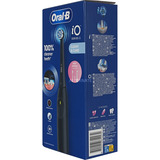 Procter & Gamble Oral-B iO2 Serie 2 Night Black, Cepillo de dientes eléctrico negro, Adulto, Cepillo dental giratorio, Cuidados diarios, Sensible, Super sensitive, Negro, 2 min, Batería