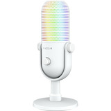Razer Seiren V3 Chroma 32-Bit DSP, Micrófono blanco