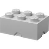 Room Copenhagen LEGO Storage Brick 6, Caja de depósito gris