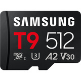 Samsung T9 microSDXC 512 GB, Tarjeta de memoria negro