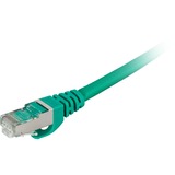 Sharkoon Cable patch SFTP, RJ-45, con cable base Cat.7a verde