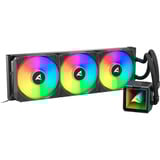 Sharkoon S100 ARGB, Refrigeración por agua negro