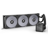Sharkoon S100 ARGB, Refrigeración por agua negro