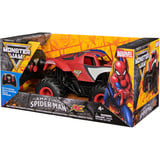 Spin Master Monster Jam - Coche Teledirigido The Amazing Spider-man, Monster Truck Escala 1:24 - Coches RC para Niños - Juguetes Niños 4 años +, Radiocontrol Monster Jam - Coche Teledirigido The Amazing Spider-man, Monster Truck Escala 1:24 - Coches RC para Niños - Juguetes Niños 4 años +, Monster truck, 4 año(s), Plástico, Negro, Rojo