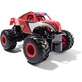 Spin Master Monster Jam - Coche Teledirigido The Amazing Spider-man, Monster Truck Escala 1:24 - Coches RC para Niños - Juguetes Niños 4 años +, Radiocontrol Monster Jam - Coche Teledirigido The Amazing Spider-man, Monster Truck Escala 1:24 - Coches RC para Niños - Juguetes Niños 4 años +, Monster truck, 4 año(s), Plástico, Negro, Rojo