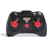 Spin Master Monster Jam - Coche Teledirigido The Amazing Spider-man, Monster Truck Escala 1:24 - Coches RC para Niños - Juguetes Niños 4 años +, Radiocontrol Monster Jam - Coche Teledirigido The Amazing Spider-man, Monster Truck Escala 1:24 - Coches RC para Niños - Juguetes Niños 4 años +, Monster truck, 4 año(s), Plástico, Negro, Rojo