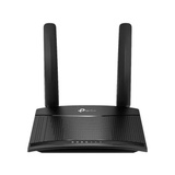TP-Link TL-MR100 router inalámbrico Ethernet rápido Banda única (2,4 GHz) 4G Negro, Router WIRELESS LTE negro, Wi-Fi 4 (802.11n), Banda única (2,4 GHz), Ethernet, 3G, Negro, Router de sobremesa